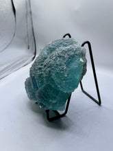 Load image into Gallery viewer, Rare large, hunan etched teal flourite specimen