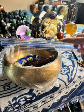 Load image into Gallery viewer, 7.7 inch, extra large, hand made brass singing bowls.