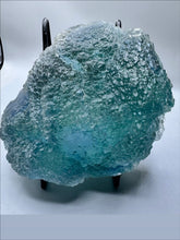 Load image into Gallery viewer, Rare large, hunan etched teal flourite specimen
