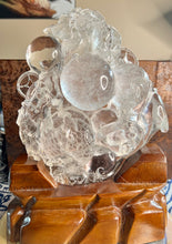 Load image into Gallery viewer, Lucky coin Clear Quartz water dragon
